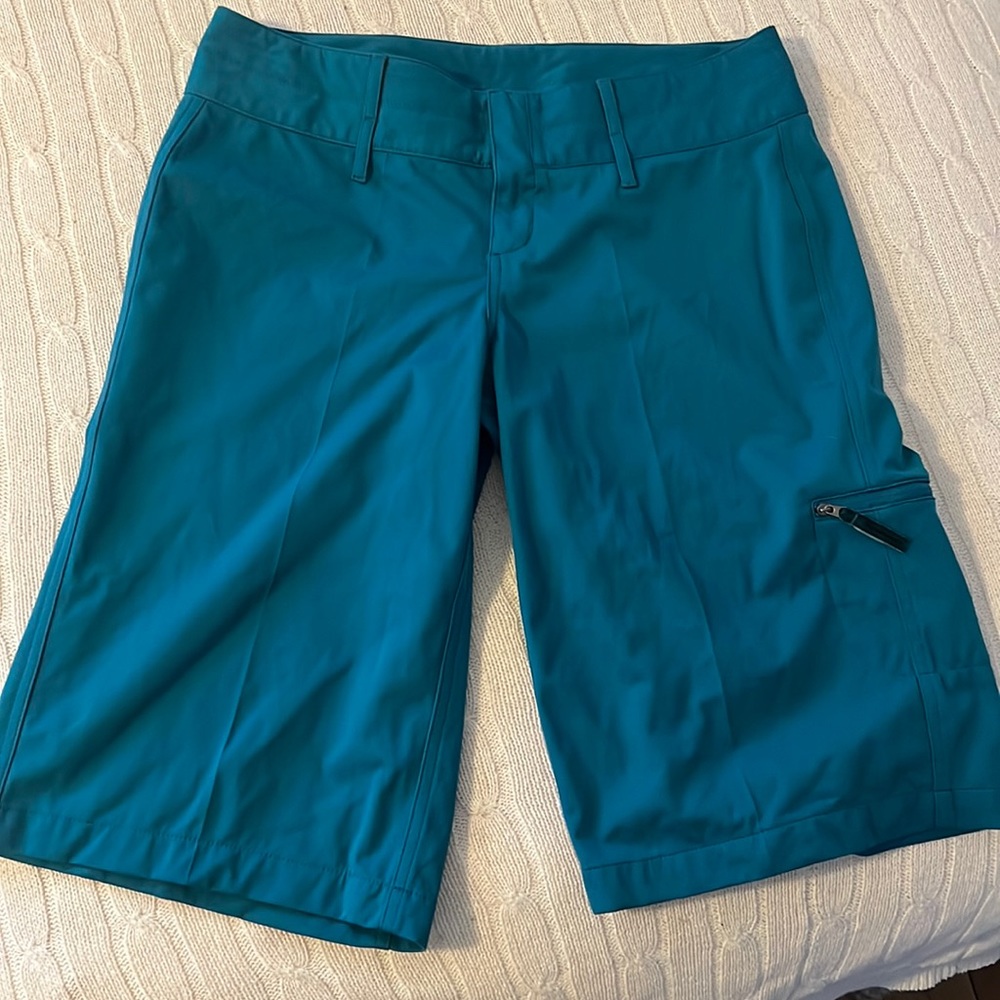 Men’s teal blue, Lululemon shorts, size medium